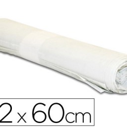 Rollo 20 bolsas basura blancas 70µ 52x60cm. 20l.